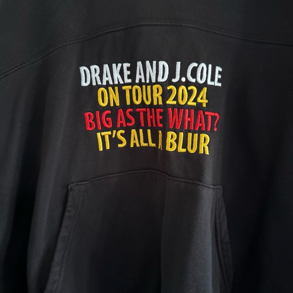 Drake Black Hoodie XXL - Picture 2 of 6